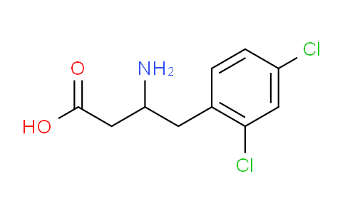 CAS No. 1368012-60-5, 3-Amino-4-(2,4-dichlorophenyl)butyric Acid