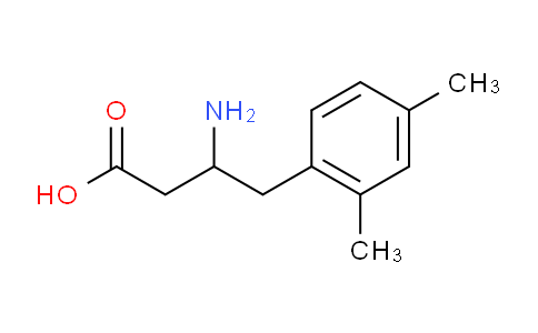 CAS No. 1368142-47-5, 3-Amino-4-(2,4-dimethylphenyl)butyric Acid