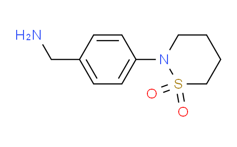 CAS No. 1368420-44-3, 2-(4-(Aminomethyl)phenyl)-1,2-thiazinane 1,1-dioxide