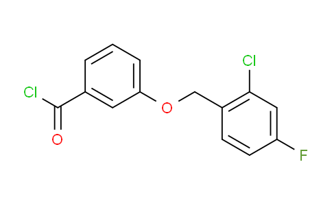 CAS No. 1160250-70-3, 3-((2-Chloro-4-fluorobenzyl)oxy)benzoyl chloride