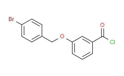 CAS No. 1160259-93-7, 3-((4-Bromobenzyl)oxy)benzoyl chloride