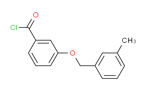 CAS No. 1160260-01-4, 3-((3-Methylbenzyl)oxy)benzoyl chloride
