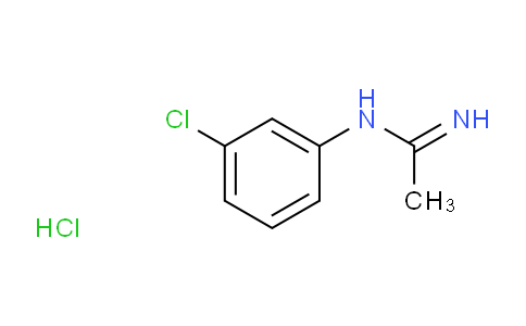 CAS No. 116600-52-3, N-(3-Chlorophenyl)acetimidamide hydrochloride