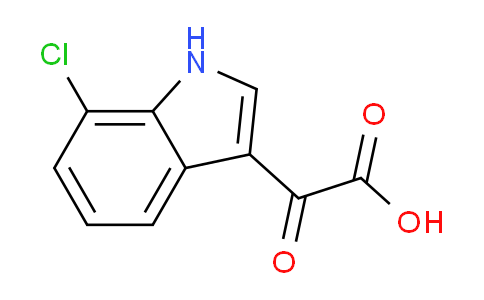 CAS No. 1026314-25-9, 2-(7-Chloro-3-indolyl)-2-oxoacetic Acid