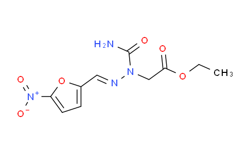 CAS No. 10598-87-5, Ethyl 2-(1-carbamoyl-2-((5-nitrofuran-2-yl)methylene)hydrazinyl)acetate