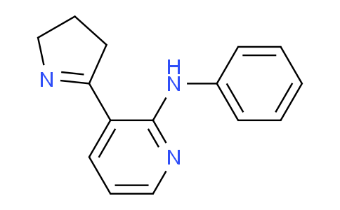 CAS No. 1352501-23-5, 3-(3,4-Dihydro-2H-pyrrol-5-yl)-N-phenylpyridin-2-amine
