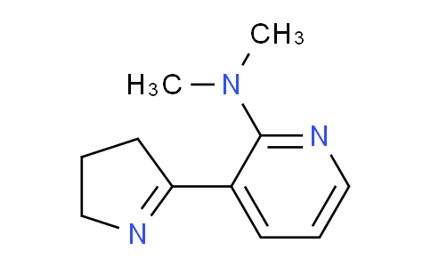 CAS No. 1352505-98-6, 3-(3,4-Dihydro-2H-pyrrol-5-yl)-N,N-dimethylpyridin-2-amine