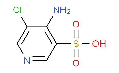 CAS No. 1352507-59-5, 4-Amino-5-chloropyridine-3-sulfonic acid