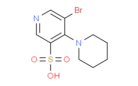 CAS No. 1352508-06-5, 5-Bromo-4-(piperidin-1-yl)pyridine-3-sulfonic acid