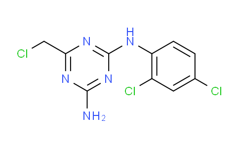 CAS No. 1379811-37-6, 6-(Chloromethyl)-N2-(2,4-dichlorophenyl)-1,3,5-triazine-2,4-diamine