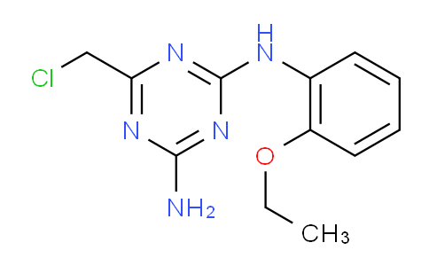 CAS No. 1379811-41-2, 6-(Chloromethyl)-N2-(2-ethoxyphenyl)-1,3,5-triazine-2,4-diamine