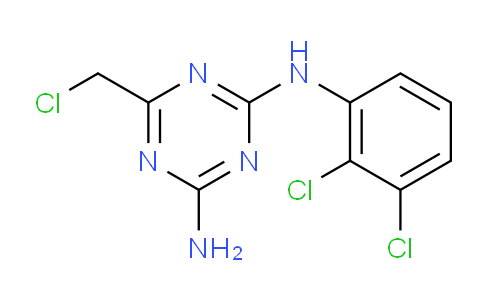 CAS No. 1379811-51-4, 6-(Chloromethyl)-N2-(2,3-dichlorophenyl)-1,3,5-triazine-2,4-diamine
