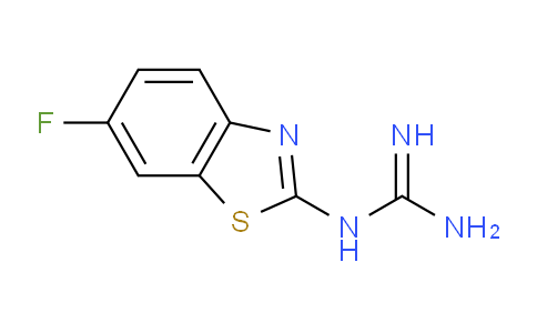 CAS No. 1379811-58-1, 1-(6-Fluorobenzo[d]thiazol-2-yl)guanidine