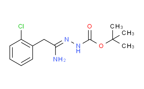 MC809224 | 1053656-05-5 | tert-Butyl 2-(1-amino-2-(2-chlorophenyl)ethylidene)hydrazinecarboxylate