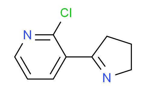 CAS No. 1352534-41-8, 2-Chloro-3-(3,4-dihydro-2H-pyrrol-5-yl)pyridine
