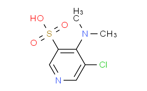 CAS No. 1352540-81-8, 5-Chloro-4-(dimethylamino)pyridine-3-sulfonic acid