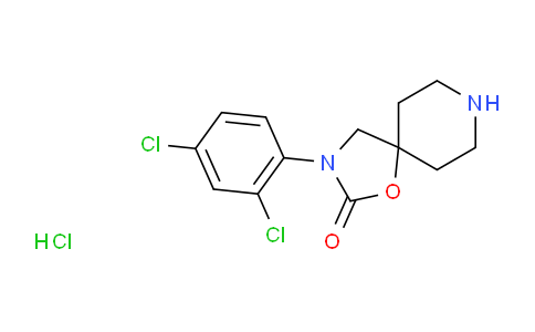 CAS No. 1353878-16-6, 3-(2,4-Dichlorophenyl)-1-oxa-3,8-diazaspiro[4.5]decan-2-one hydrochloride