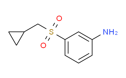 CAS No. 1375068-78-2, 3-(Cyclopropylmethanesulfonyl)aniline