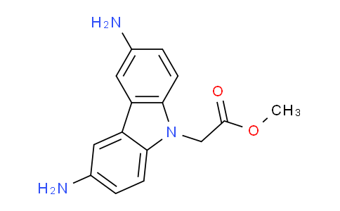 CAS No. 137696-23-2, Methyl 2-(3,6-diamino-9H-carbazol-9-yl)acetate