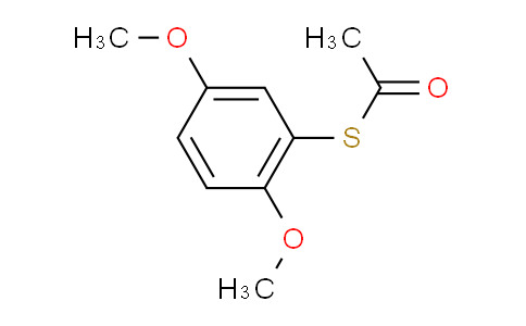 CAS No. 1378864-53-9, S-(2,5-Dimethoxyphenyl) ethanethioate