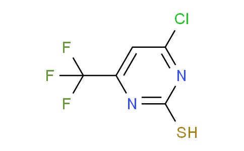 CAS No. 1379310-59-4, 4-Chloro-6-(trifluoromethyl)pyrimidine-2-thiol