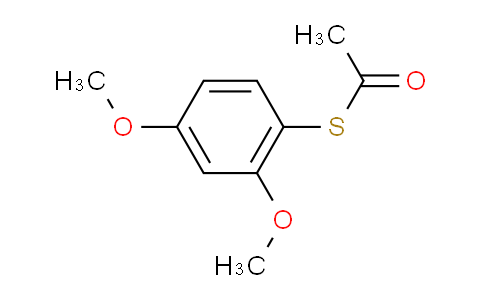 CAS No. 1379354-68-3, S-(2,4-Dimethoxyphenyl) ethanethioate