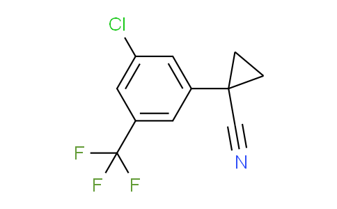 CAS No. 1314773-42-6, 1-[3-Chloro-5-(trifluoromethyl)phenyl]cyclopropanecarbonitrile