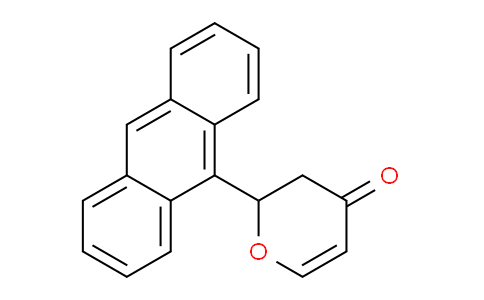 CAS No. 1315503-47-9, 2-(Anthracen-9-yl)-2H-pyran-4(3H)-one