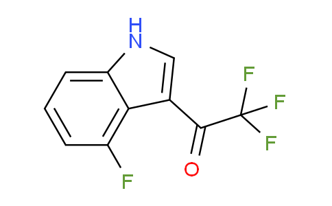 CAS No. 1313044-12-0, 2,2,2-Trifluoro-1-(4-fluoro-3-indolyl)ethanone