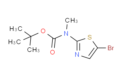 CAS No. 1314095-64-1, 2-[Boc(methyl)amino]-5-bromothiazole