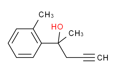 CAS No. 1343681-05-9, 2-(o-Tolyl)-4-pentyn-2-ol