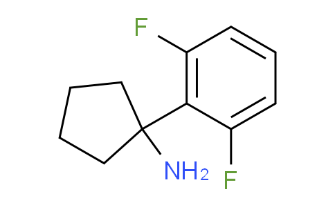 CAS No. 1343777-21-8, 1-(2,6-Difluorophenyl)cyclopentanamine