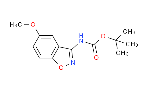 CAS No. 1344687-50-8, tert-Butyl (5-methoxybenzo[d]isoxazol-3-yl)carbamate