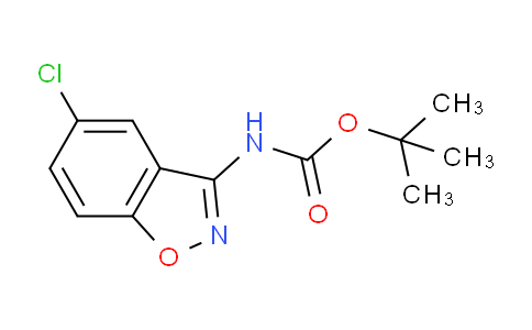 CAS No. 1344687-82-6, tert-Butyl (5-chlorobenzo[d]isoxazol-3-yl)carbamate