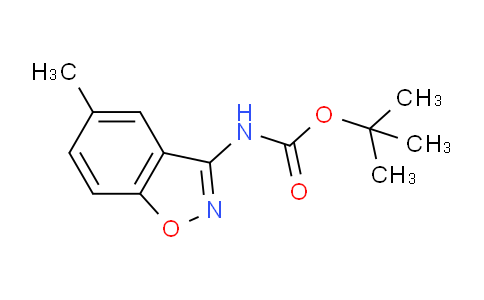 CAS No. 1344692-94-9, tert-Butyl (5-methylbenzo[d]isoxazol-3-yl)carbamate