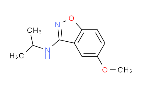 CAS No. 1344701-88-7, N-Isopropyl-5-methoxybenzo[d]isoxazol-3-amine