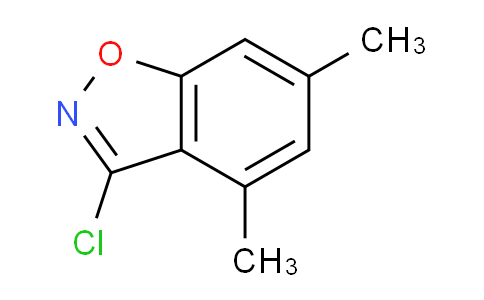 CAS No. 1344701-92-3, 3-Chloro-4,6-dimethylbenzo[d]isoxazole