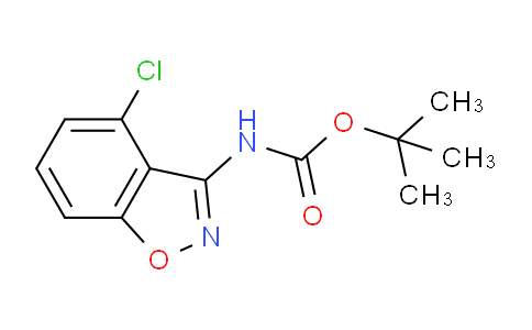 CAS No. 1344702-36-8, tert-Butyl (4-chlorobenzo[d]isoxazol-3-yl)carbamate