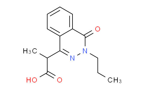 CAS No. 1344704-34-2, 2-(4-Oxo-3-propyl-3,4-dihydrophthalazin-1-yl)propanoic acid