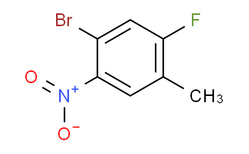 CAS No. 1345471-69-3, 4-Bromo-2-fluoro-5-nitrotoluene