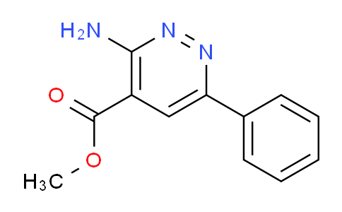 CAS No. 1099794-24-7, METHYL 3-AMINO-6-PHENYLPYRIDAZINE-4-CARBOXYLATE