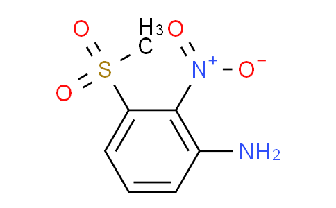 CAS No. 1338483-42-3, 3-(Methylsulfonyl)-2-nitroaniline