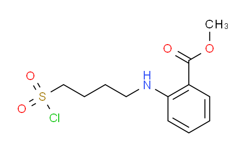 CAS No. 1338494-85-1, Methyl 2-((4-(chlorosulfonyl)butyl)amino)benzoate