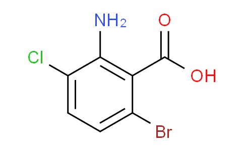 CAS No. 1340518-19-5, 2-Amino-6-bromo-3-chlorobenzoic Acid