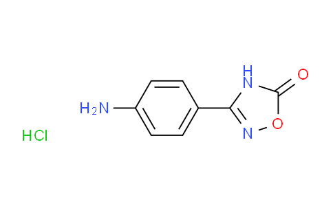 CAS No. 1341040-36-5, 3-(4-Aminophenyl)-1,2,4-oxadiazol-5(4H)-one hydrochloride