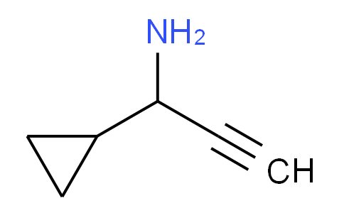 CAS No. 1462237-17-7, 1-Cyclopropyl-2-propyn-1-amine