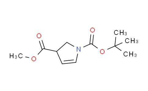 CAS No. 1610606-91-1, 1-tert-Butyl 3-methyl 2,3-dihydro-1H-pyrrole-1,3-dicarboxylate