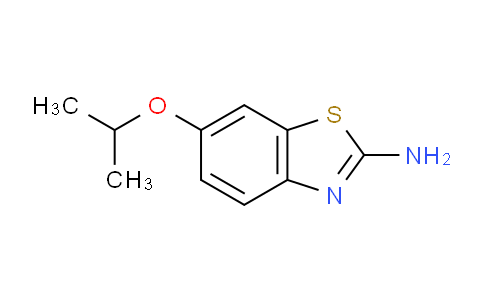 CAS No. 15850-81-4, 6-Isopropoxybenzo[d]thiazol-2-amine