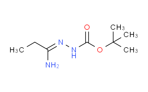 CAS No. 159016-21-4, tert-Butyl 2-(1-aminopropylidene)hydrazinecarboxylate