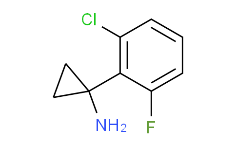 CAS No. 1094218-29-7, 1-(2-Chloro-6-fluorophenyl)cyclopropanamine